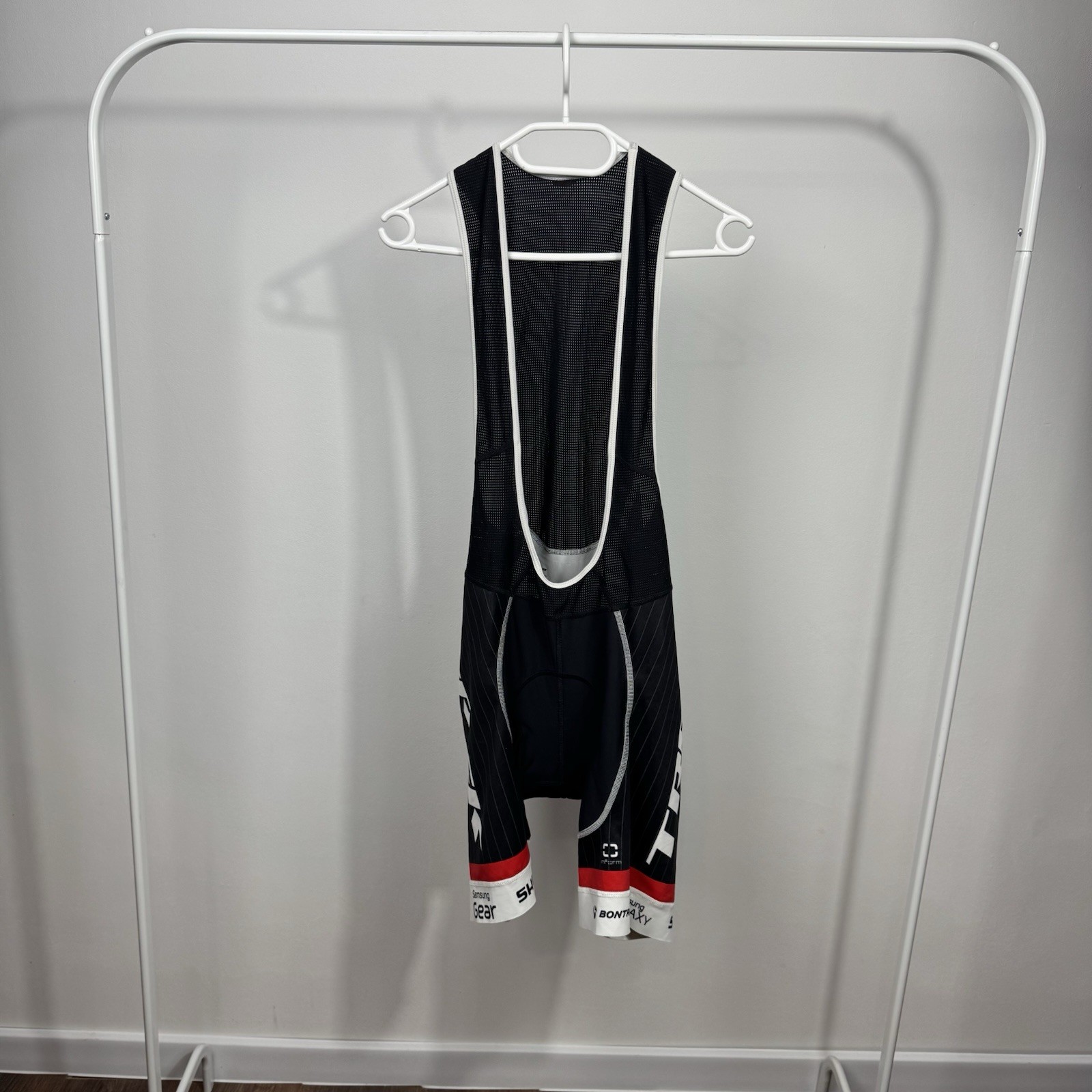 Trek Bontrager Samsung Galaxy Cycling Bib Shorts Padded Black Men’s L