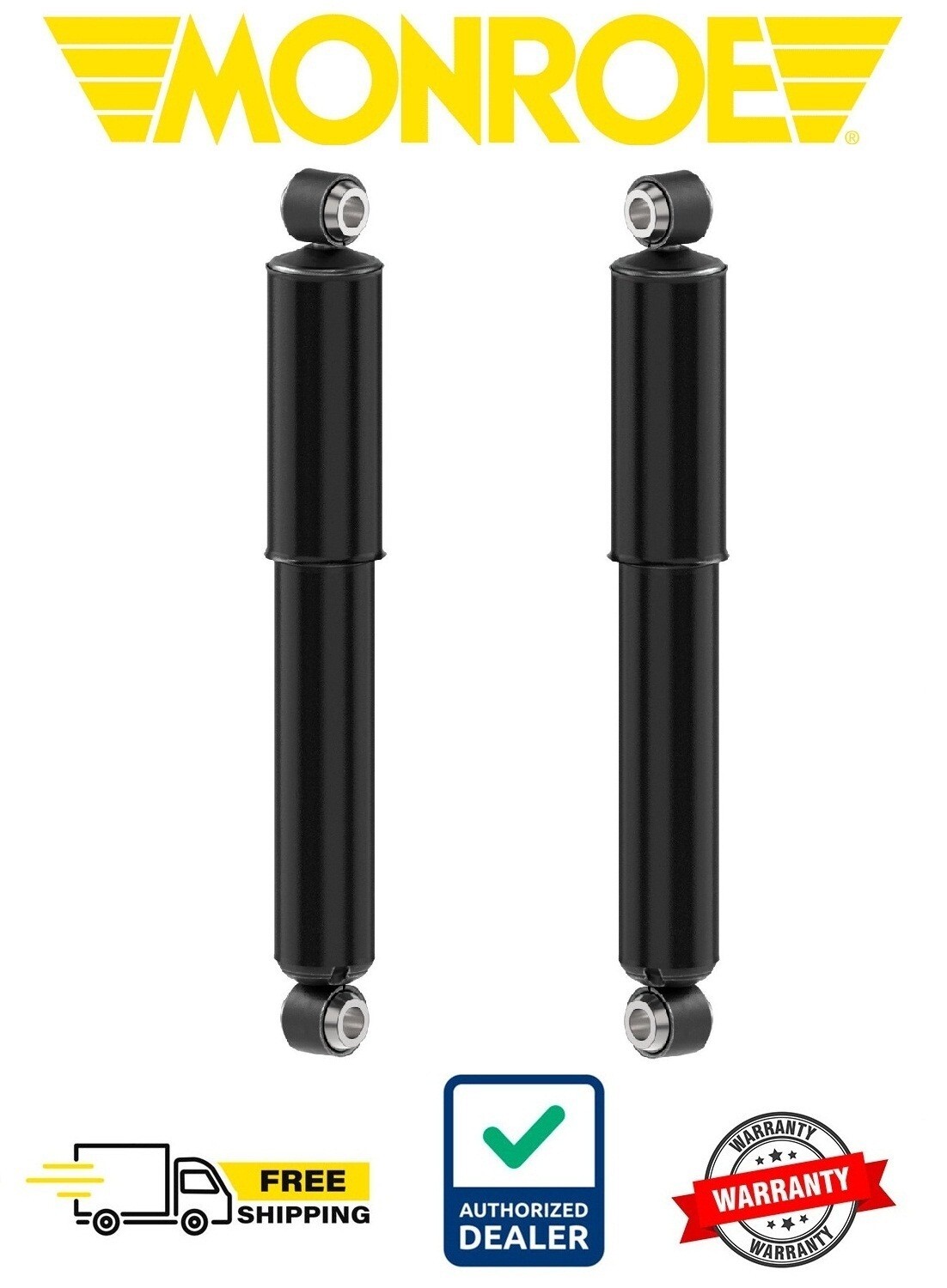 Monroe Gas Magnum 65101 Front Shock Absorbers Pair Fits Peterbilt Monroe Gas Magnum 65101 Front Shock Absorbers Pair Fits Peterbilt