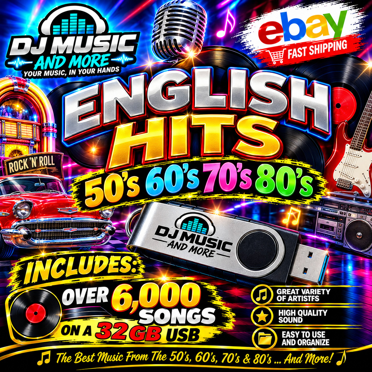 ENGLISH MUSIC HITS 50,60,70,80 AND MORE. ENGLISH MUSIC HITS 50,60,70,80 AND MORE.