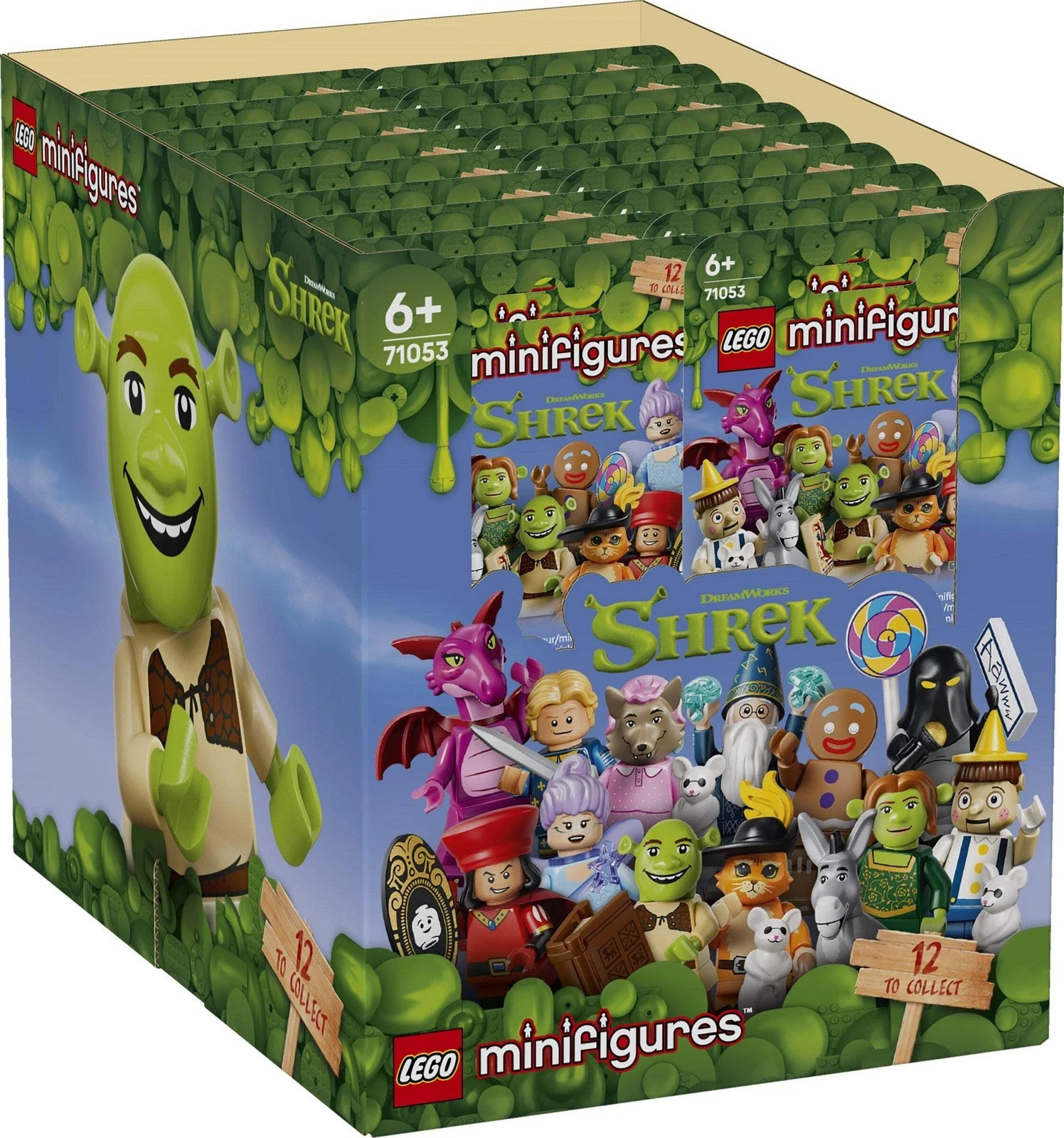 LEGO SHREK Series Minifigures Sealed Box Case 71053 - IN STOCK