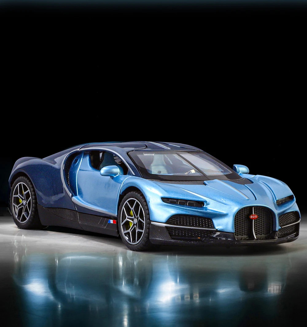 Bugatti Tourbillon V16 Alloy Diecast Model Car Mini GT Collectible Toy Gift