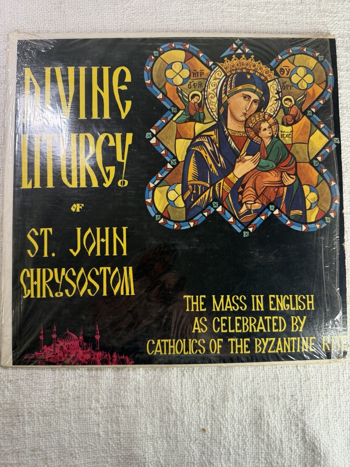 Vintage 1963 Divine Liturgy St John Chrysostom Byzantine Catholic LP VG+ V3