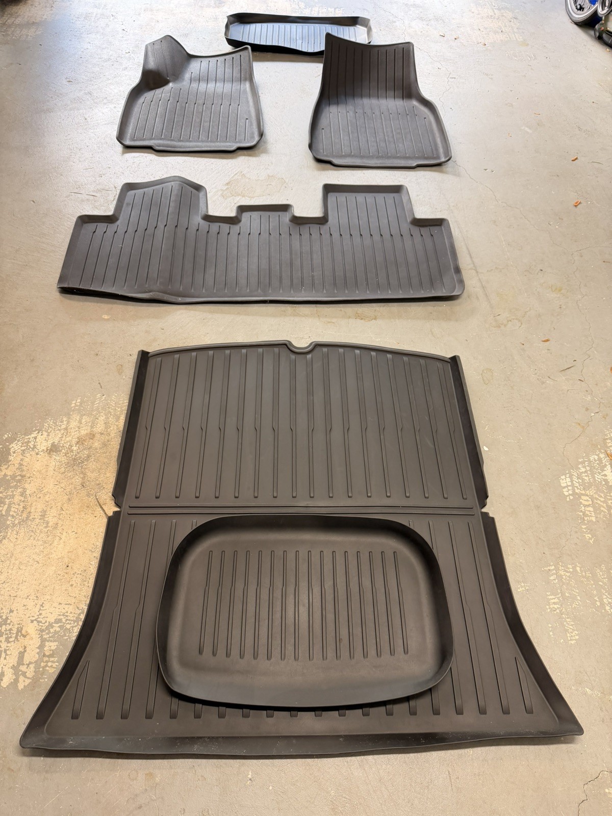 Used OEDRO Floor Mats Fits for Tesla Model Y 5-Seater 2020-2026
