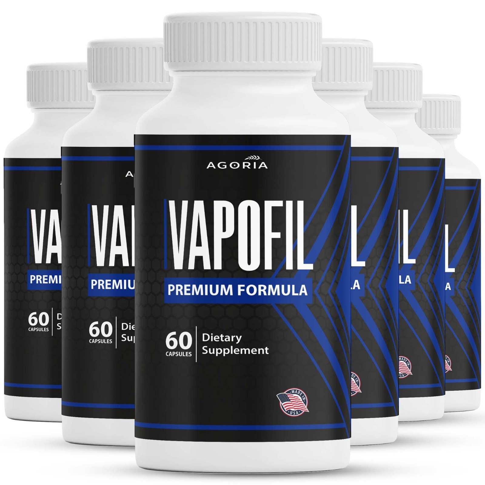(6 Pack) Vapofil Advanced Male Pills Vapo Fil Formula Supplement (6 Pack) Vapofil Advanced Male Pills Vapo Fil Formula Supplement