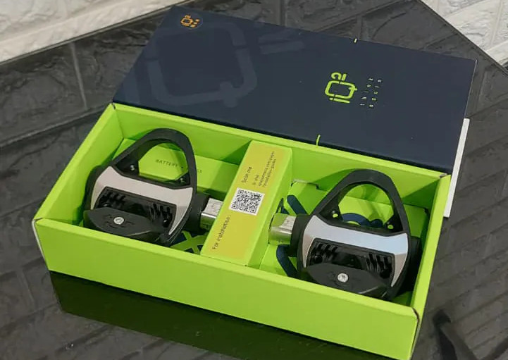 IQ Square Power Meter Road Pedal – Dual V2 ( Daul Sides SRM Favero Rally Look)
