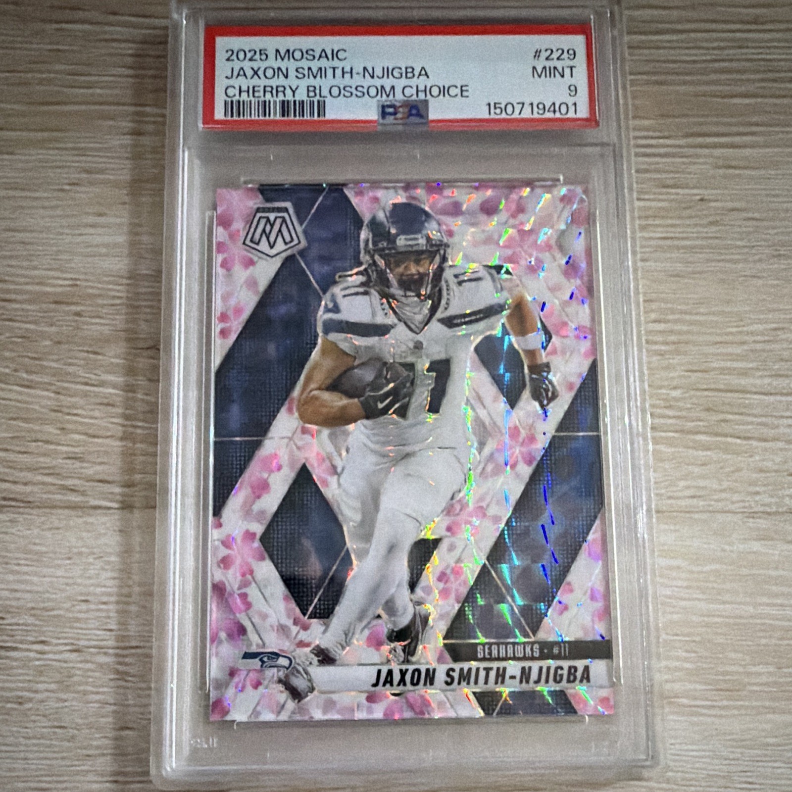 Panini 2025 Jaxon Smith-Njigba Choice Cherry Blossom #229 /20 Seahawks Panini 2025 Jaxon Smith-Njigba Choice Cherry Blossom #229 /20 Seahawks