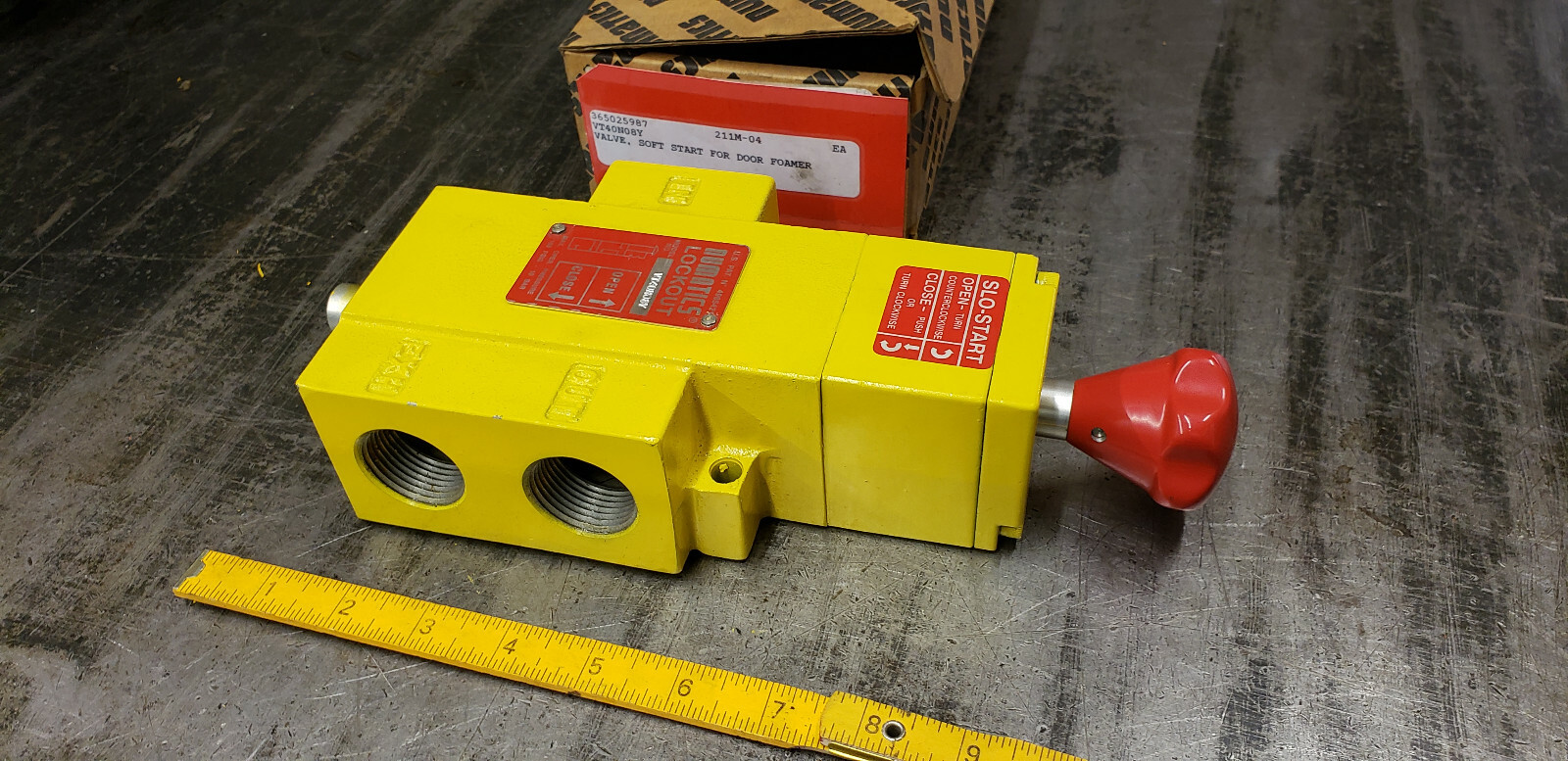 NEW Numatics VT40N08Y Lockout Valve. NEW IN BOX.   shelf B5