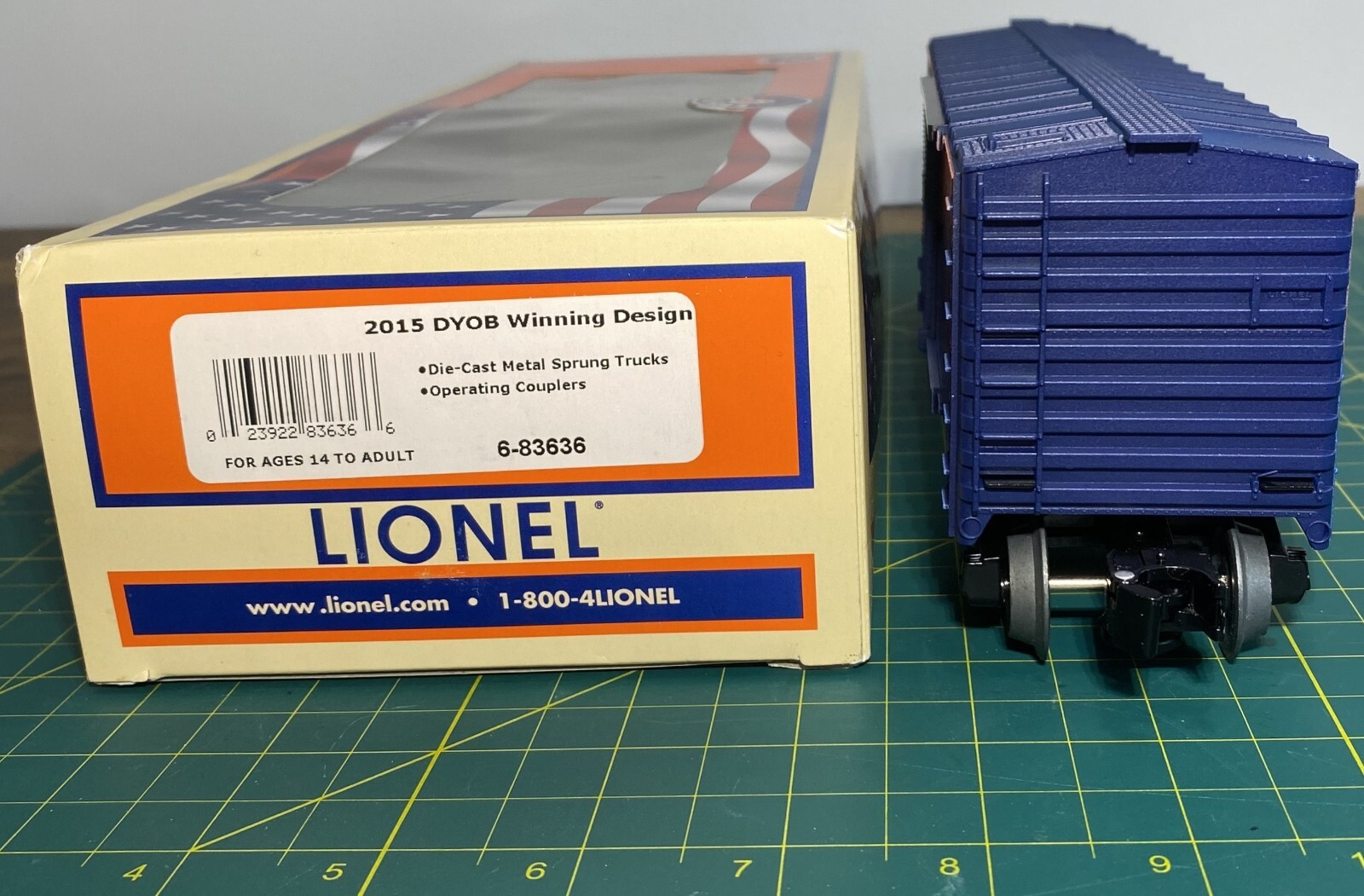 Lionel 6-83636 115TH Design Winning Box Car