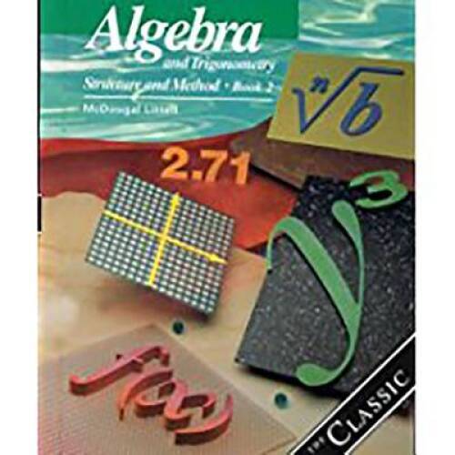 Algebra and Trigonometry: Structure and Method, Book 2 - Hardcover - GOOD