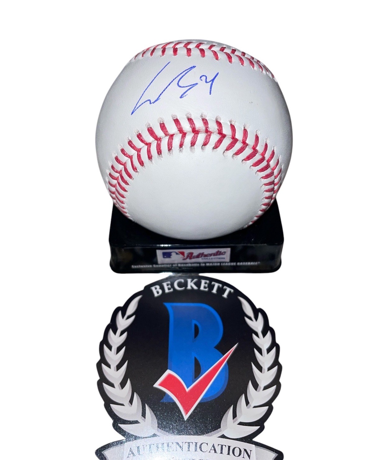 Lawrence Butler Signed Baseball Oakland Athletics Autographed Auto Beckett 