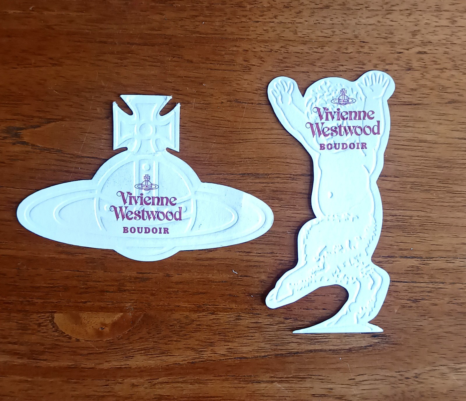Lot of 2 Vivienne Westwood Scented Cards - Boudoir - Vintage & Collector 