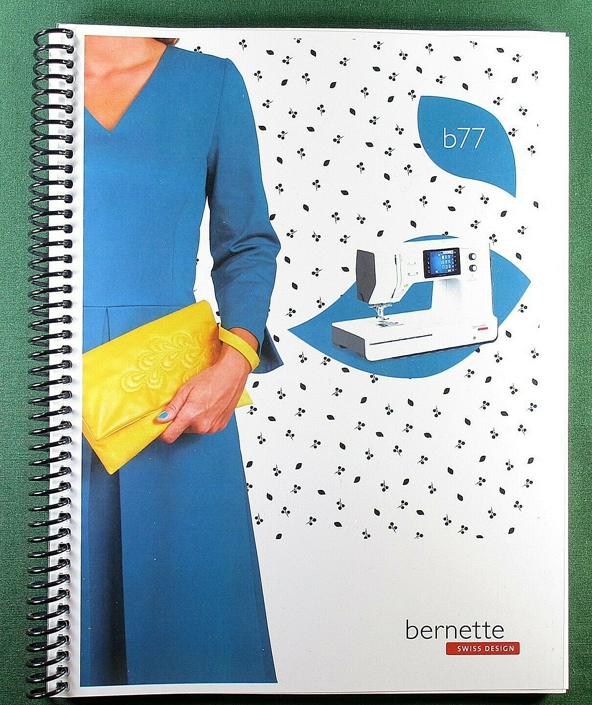 Bernette b77 Instruction Manual: Full Color & Protective Covers