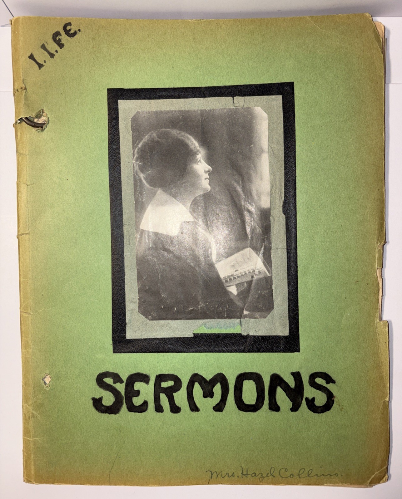 1927 LIFE Bible College Student Sermon Portfolio Aimee Semple McPherson Rare