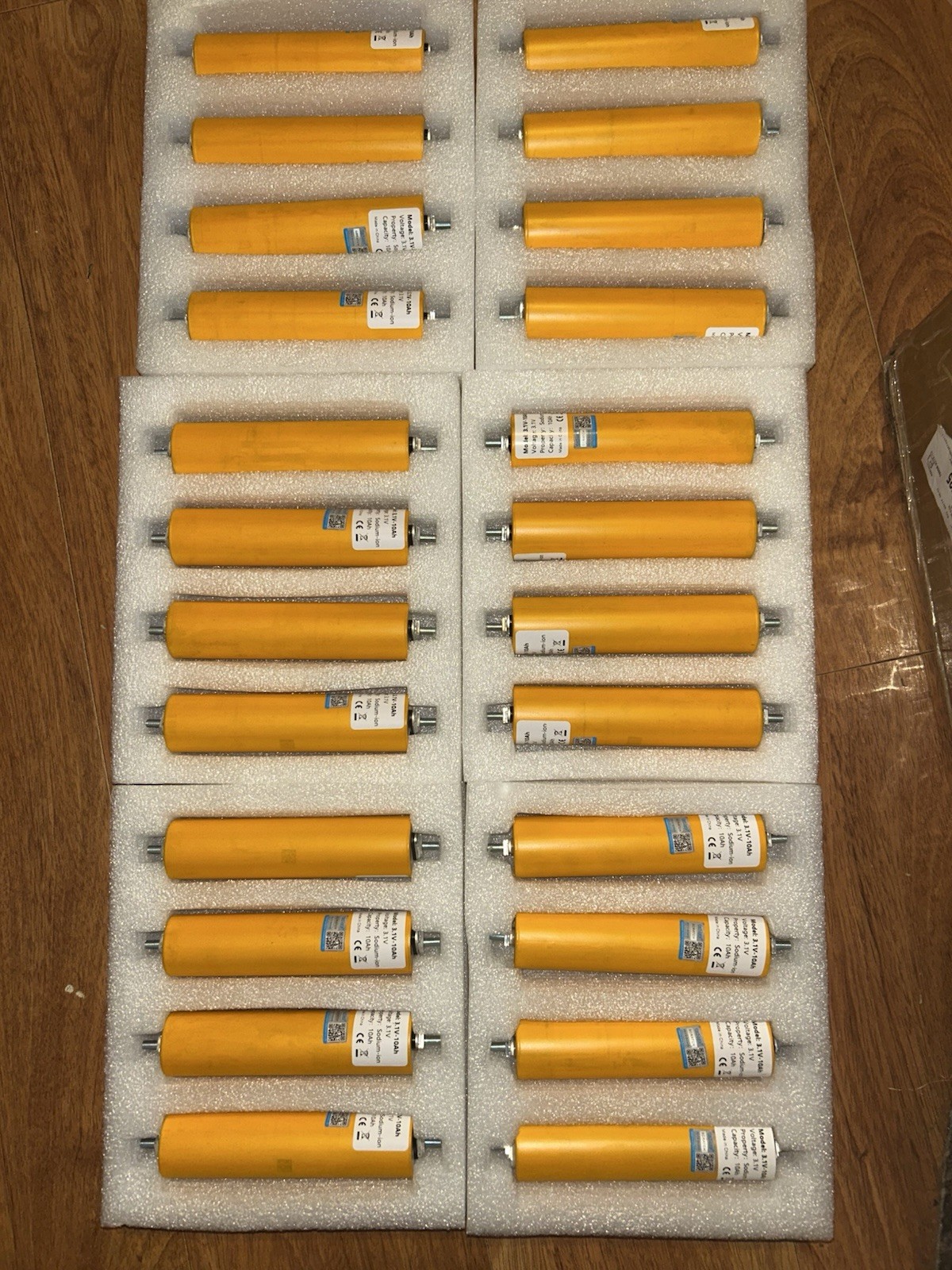 10AH SODIUM ION CELLS (4 Pcs ) 3.1v -20C DISCHARGE RATE - Ultra Low Temp 👍 10AH SODIUM ION CELLS (4 Pcs ) 3.1v -20C DISCHARGE RATE - Ultra Low Temp 👍