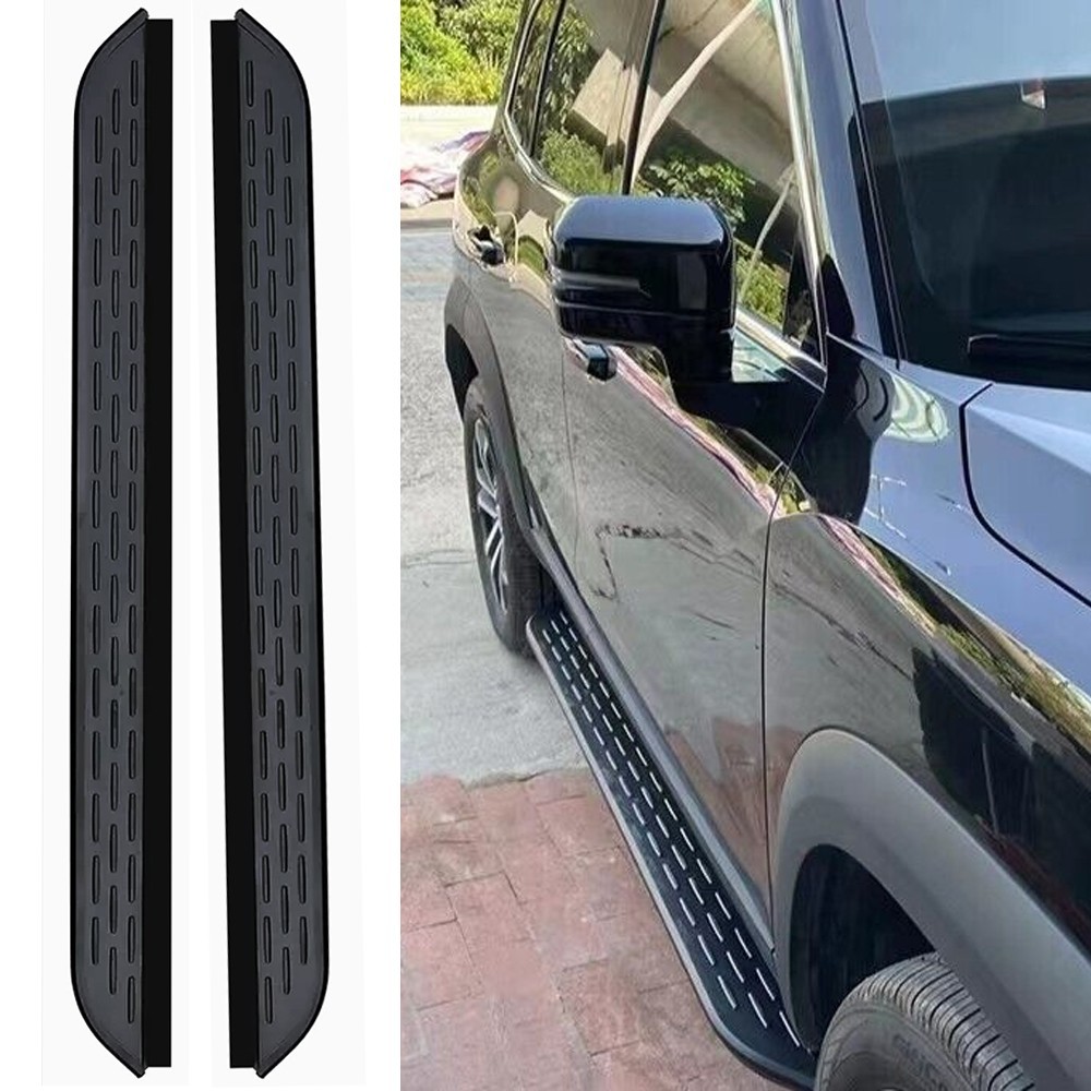 2x running board side for MG HS 2025 2026 entry running board black 