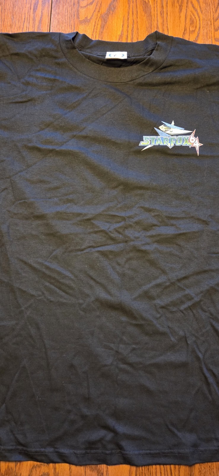 Vintage 1997 Nintendo Star Fox 64 Andross Promo Shirt XL MINT N64 Cottonuity