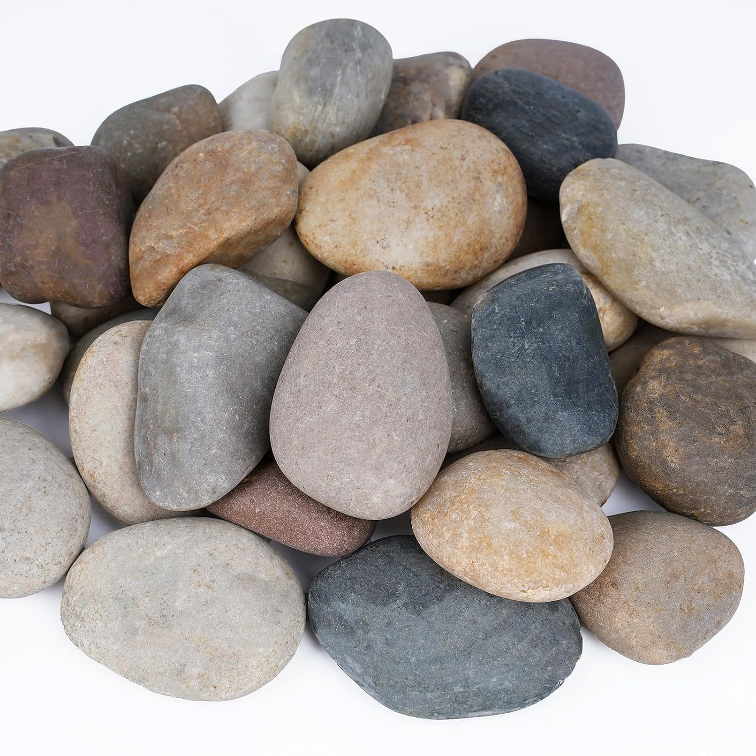 20 Lbs River Rocks for Landscaping, Planters, 3\ 20 Lbs River Rocks for Landscaping, Planters, 3\