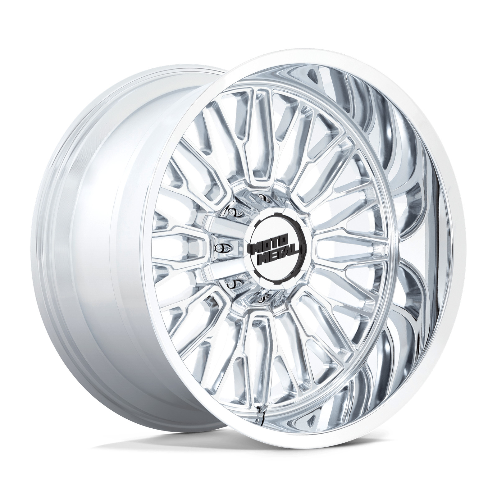 20x10 Moto Metal MO809 Stinger Chrome Wheel 8x6.5 (-18mm)