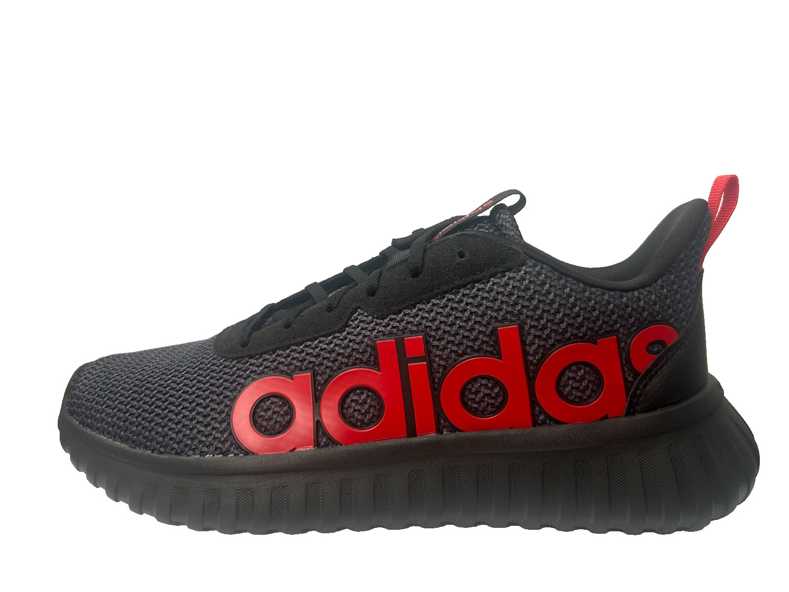 adidas Kaptir BASE Mens Trainer Sneakers Black red JQ4631 adidas Kaptir BASE Mens Trainer Sneakers Black red JQ4631