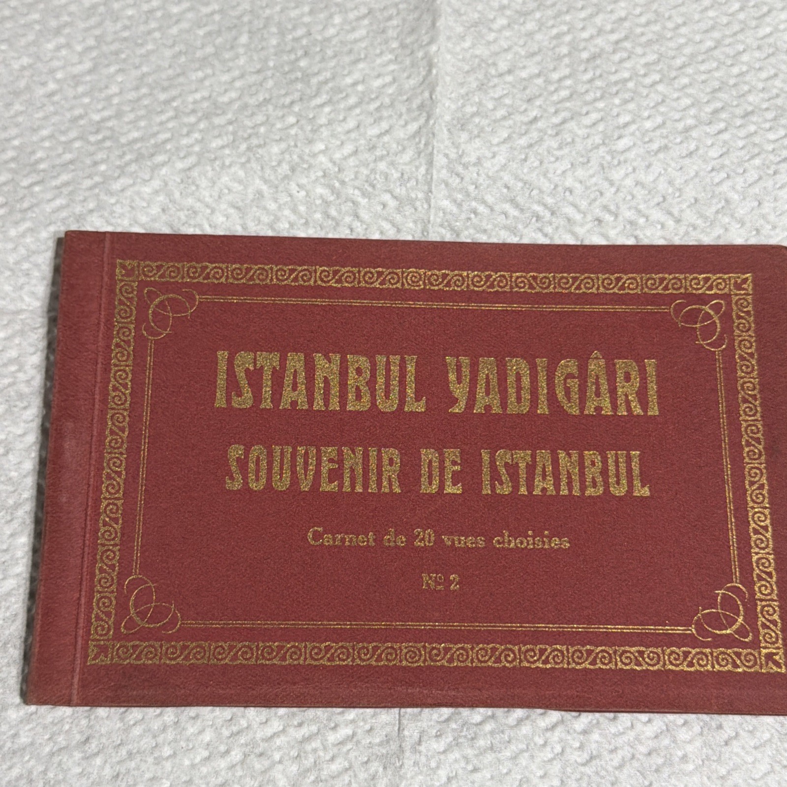 Vintage Ca. 1900s ISTANBUL Yardigari Souvenir Photo Postcard Booklet Complete