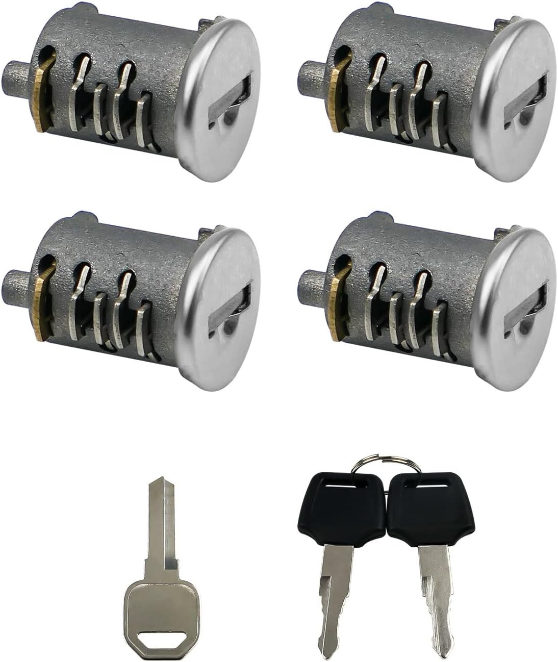 Yakima Lock Core Set 4 Pack with Keys Roof Rack Replacement Lock Cylinders