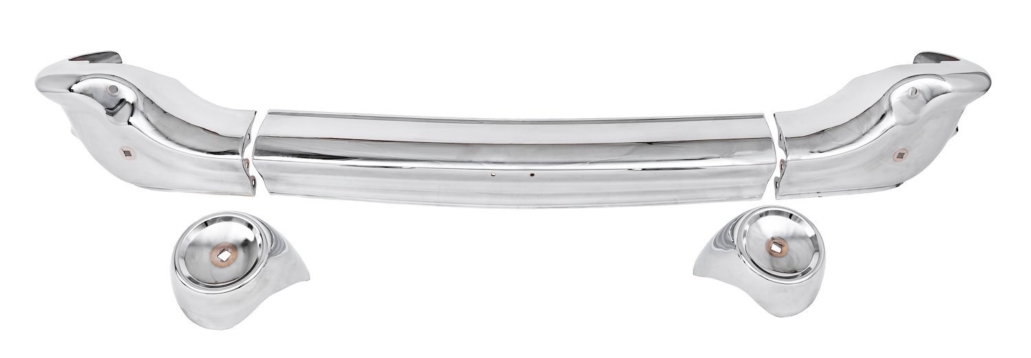 JEGS Front Bumper for 1957 Chevrolet Bel Air, 150, 210, Nomad & Del Ray