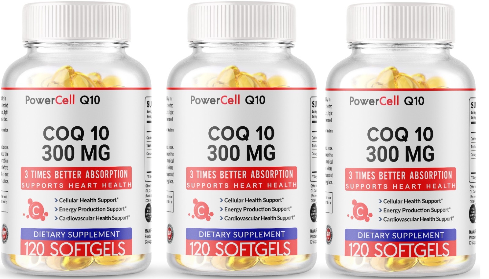 360  CoQ-10 300mg Coq10 Co Q10 Q-10 Coenzyme Heart Support NON-GMO  USA