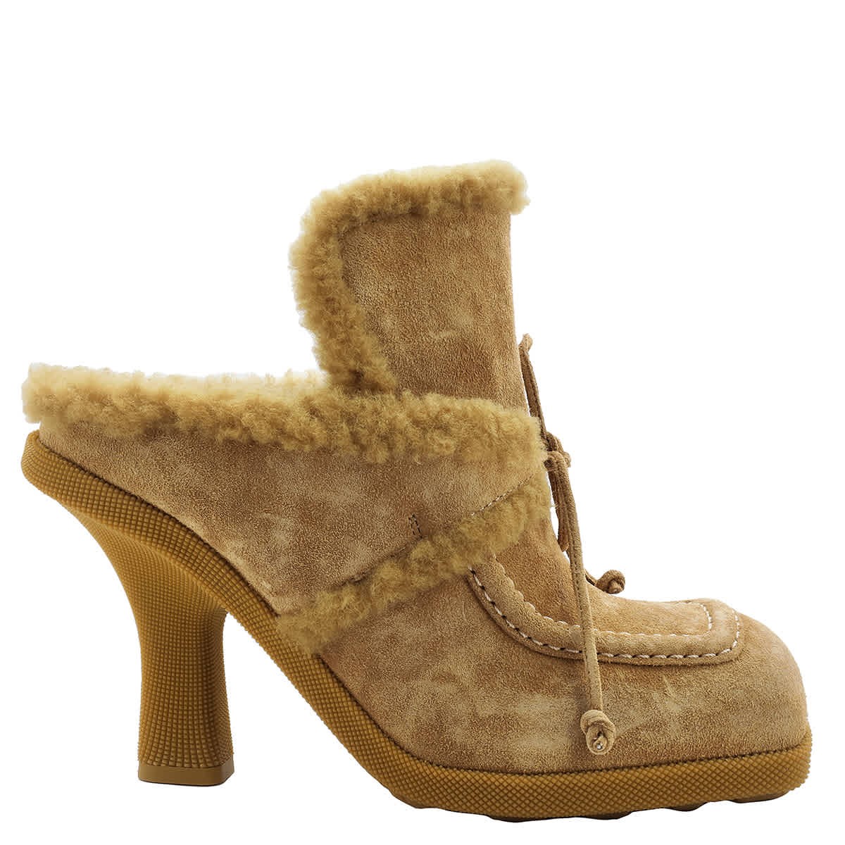 Burberry Square-Toe Highland Mules Z-P8BY6