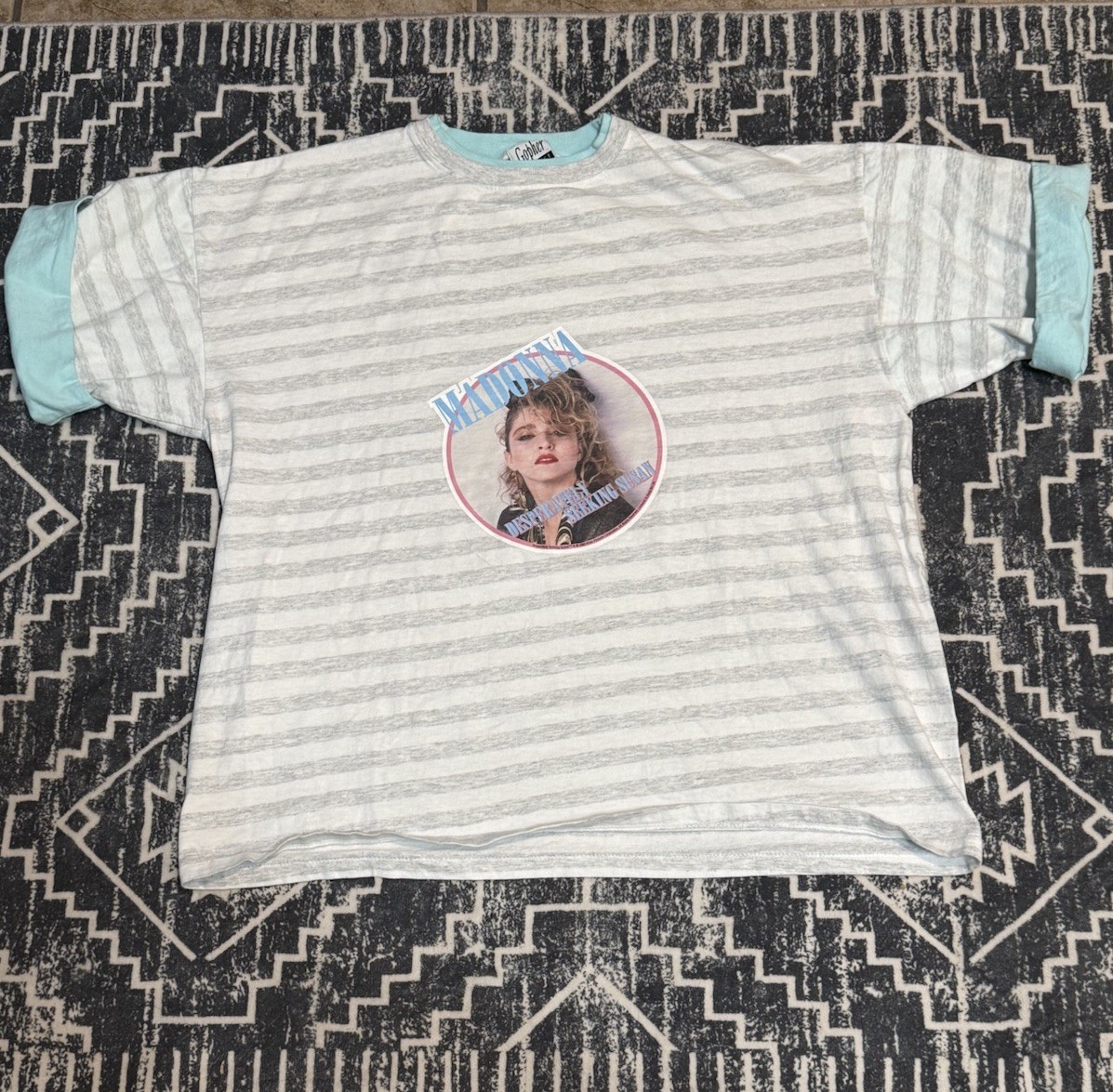 Madonna 1985 RARE Desperately Seeking Susan Shirt - Madonna 80s Merch - XL Tee