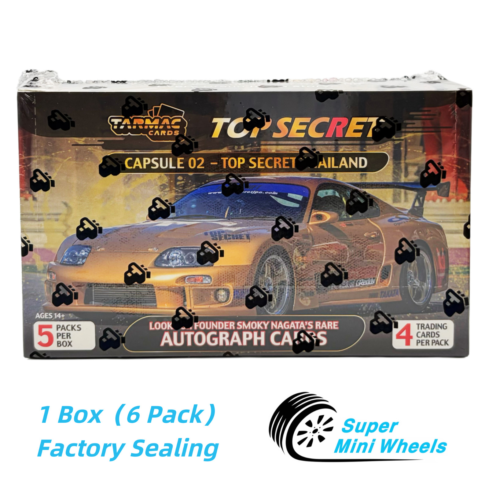 Tarmac Cards Top Secret Thailand Special Edition Collectible Trading Cards