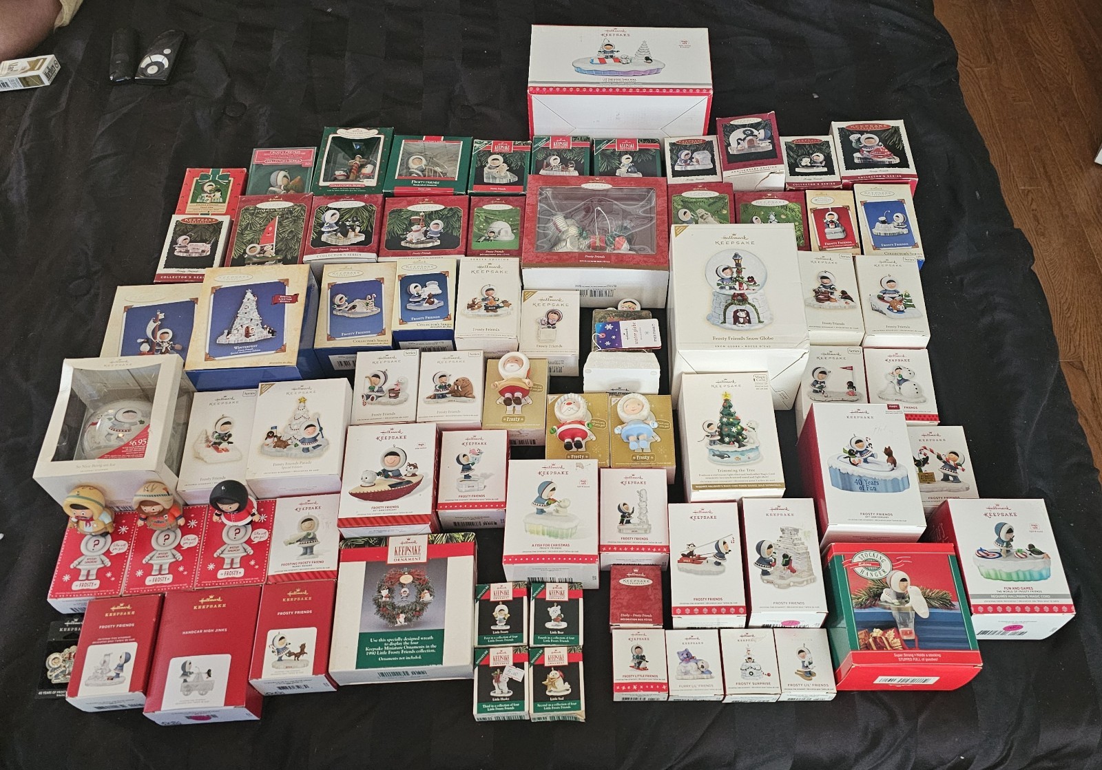 Hallmark Frosty Friends Huge Ornament Collection