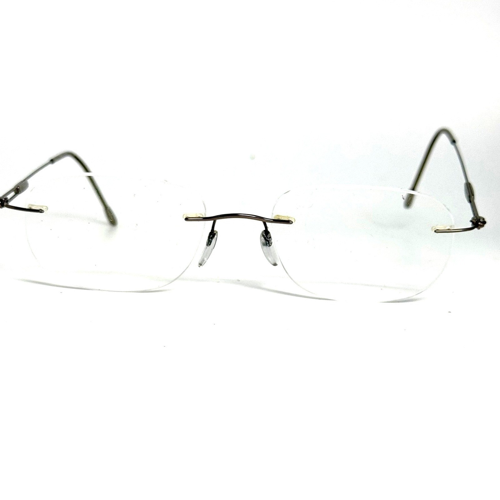 Silhouette Titan Rimless Eyeglasses 7591 40 6070 Titanium Austria 52-19-140