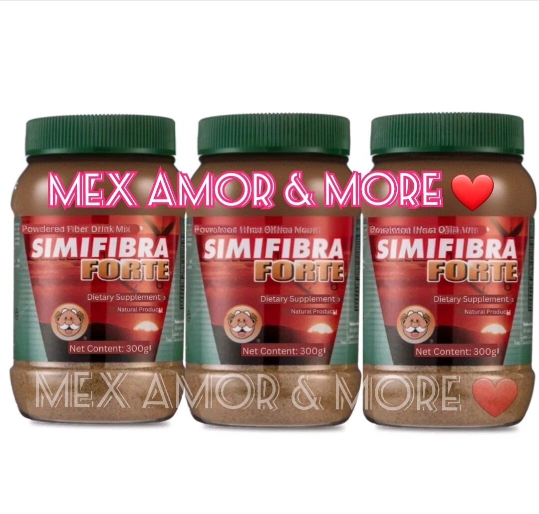 3 PACK Original Simifibra Forte Natural Fiber Supplement 300g Love Yourself ❤️ 3 PACK Original Simifibra Forte Natural Fiber Supplement 300g Love Yourself ❤️