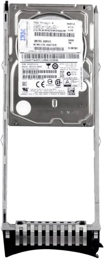 IBM 45W9615 300GB 15K SAS HDD 2.5\ IBM 45W9615 300GB 15K SAS HDD 2.5\