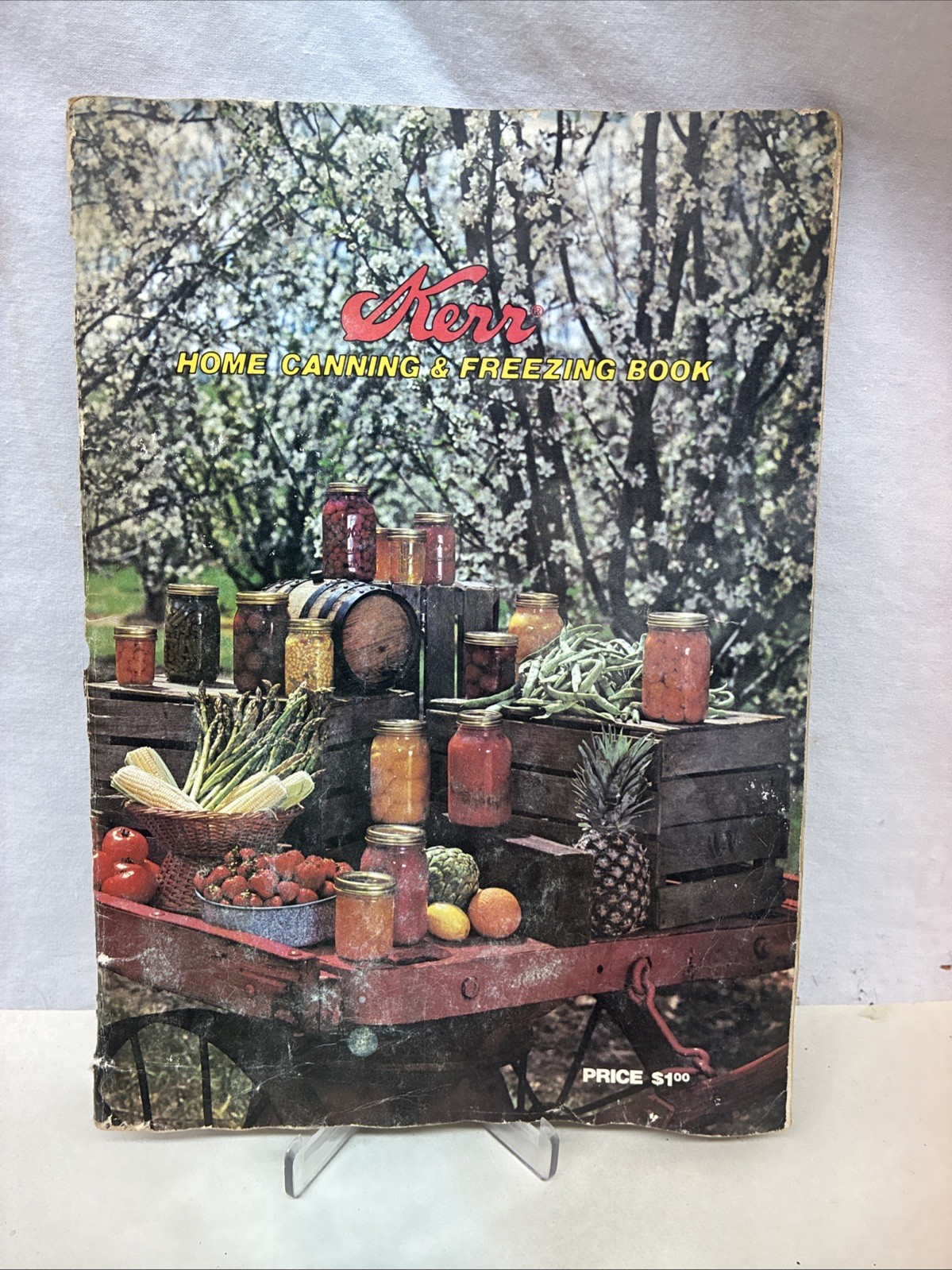 Vintage 1975 Kerr Home Canning Book & Freezing Book, Cookbook