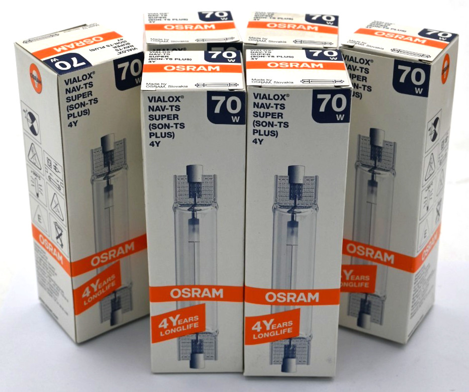OSRAM 70W VIALOX NAV-TS SUPER SON-TS PLUS 4Y  Double-Ended linear