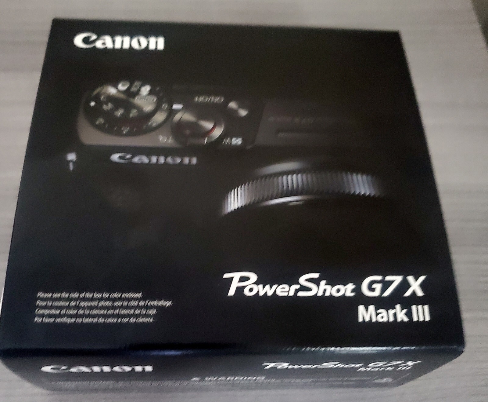 Canon PowerShot G7 X Mark III 20.1MP Point & Shoot Digital Camera New Black Canon PowerShot G7 X Mark III 20.1MP Point & Shoot Digital Camera New Black