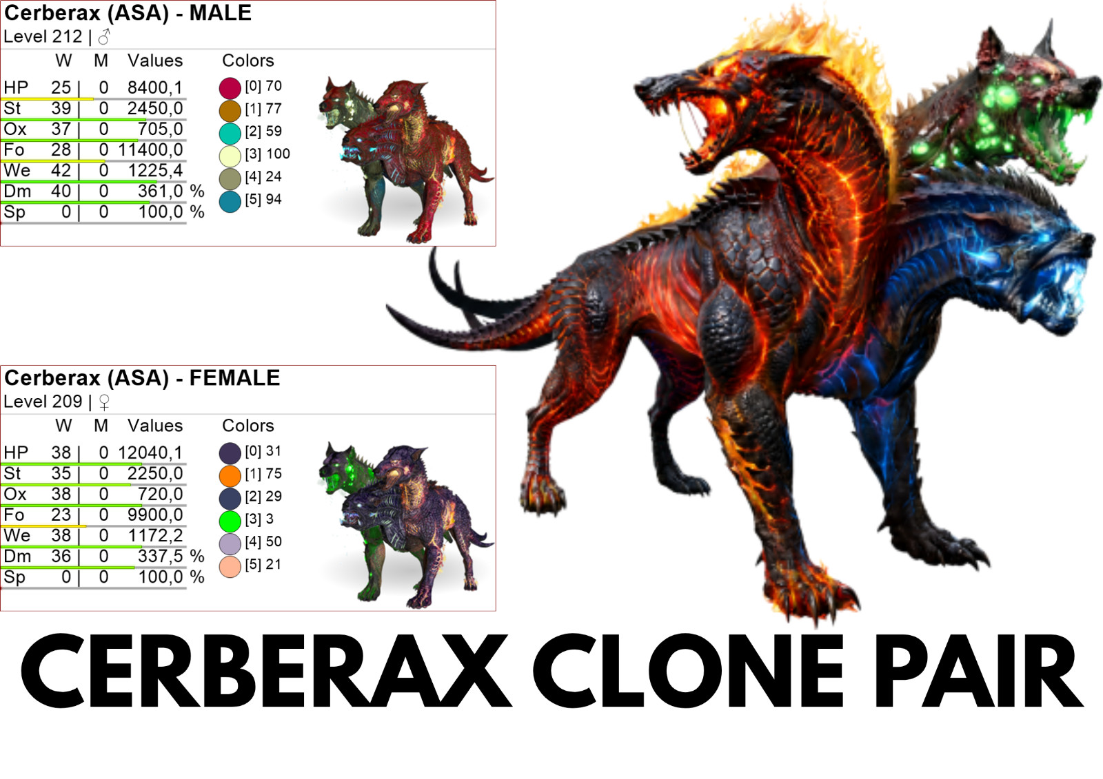 Cerberax Clone Ark Survival Ascended Official PVE Cerberax Clone Ark Survival Ascended Official PVE
