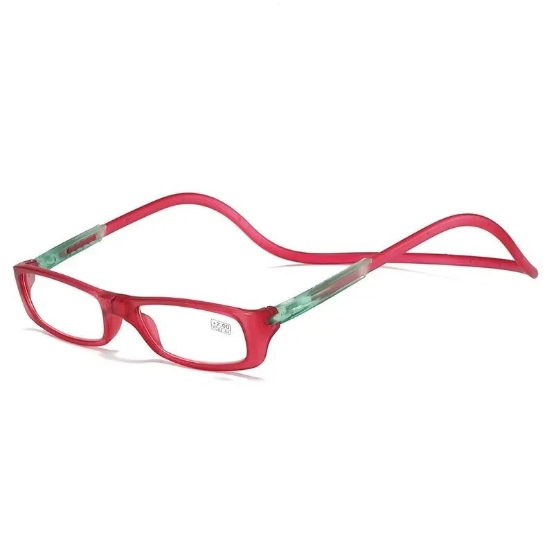 Hanging Magnetic Reading Glasses Adjustable Eyeglasses Front Click Connect Neck Hanging Magnetic Reading Glasses Adjustable Eyeglasses Front Click Connect Neck