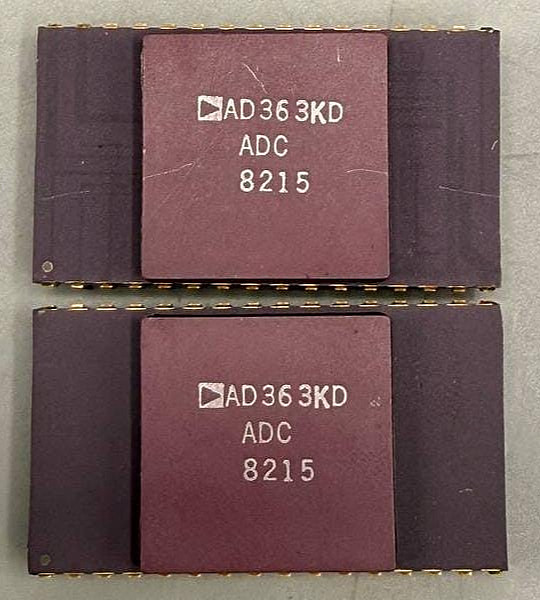 ADI AD363KD 12-Bit Data Acquisition System ADC Hybrid Ceramic CDIP Gold Pins 2x
