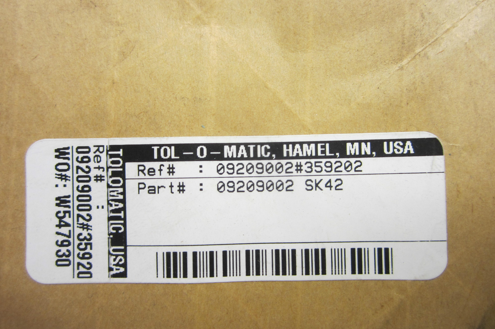 NEW TOL-O-MATIC 09209002SK42 KIT 