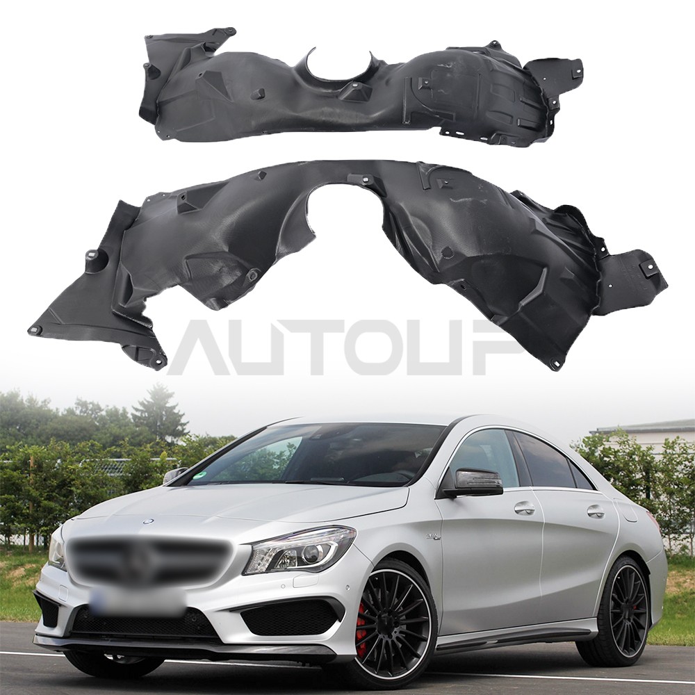 Fit 2014-2019 Mercedes Benz CLA250 Front L & R Side Fender Line 2466900100/200