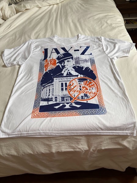 Jay-Z Yankee Stadium t-shirt