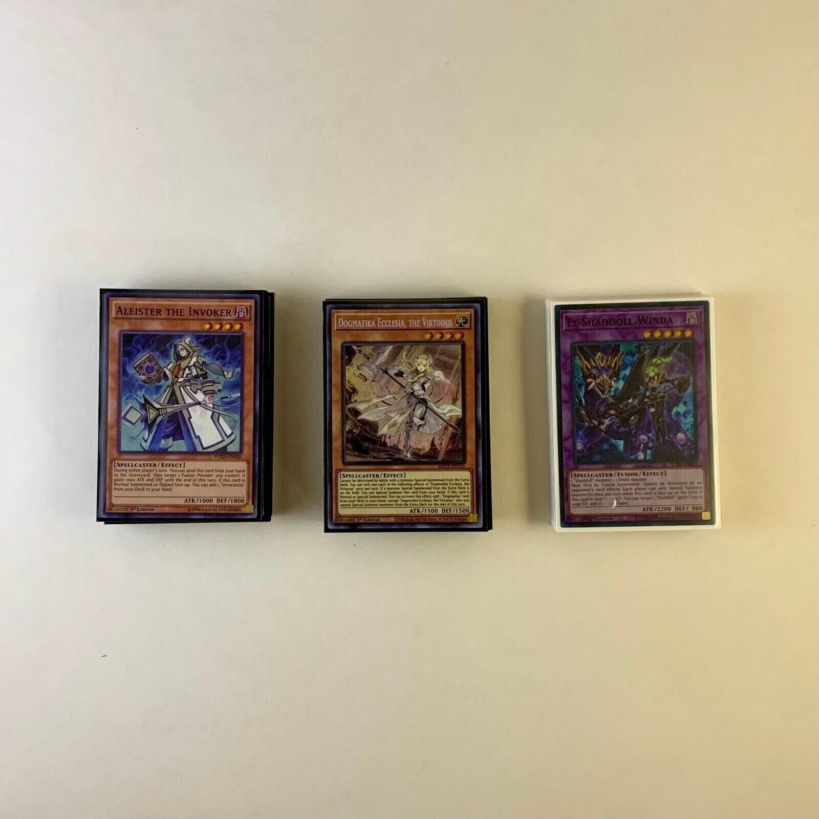 Yugioh Tournament Ready Complete Invoked Branded Dogmatika Shadd **HOT** + Bonus