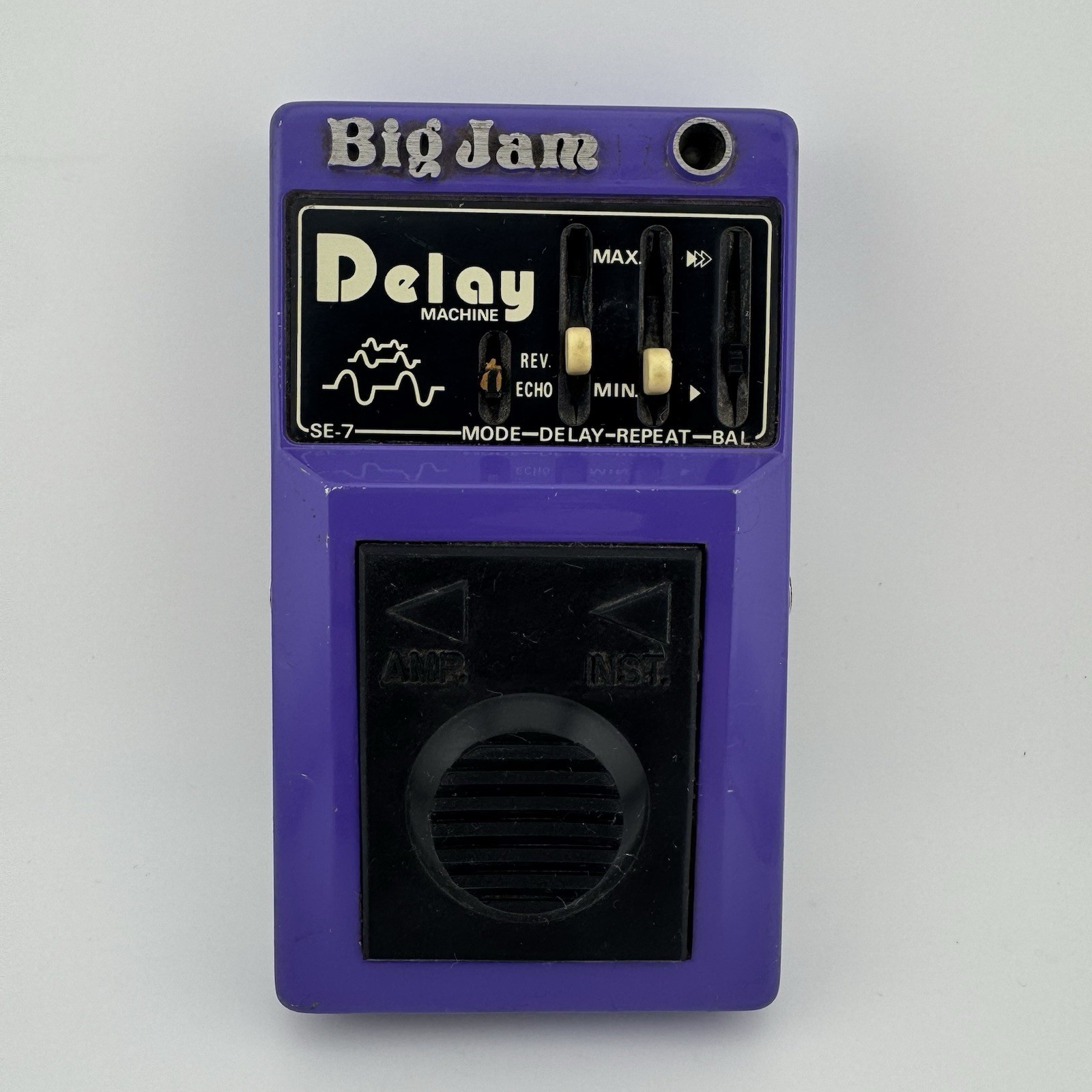 Multivox Big Jam SE-7 Delay Machine Vintage Analog Pedal Untested As-Is Japan