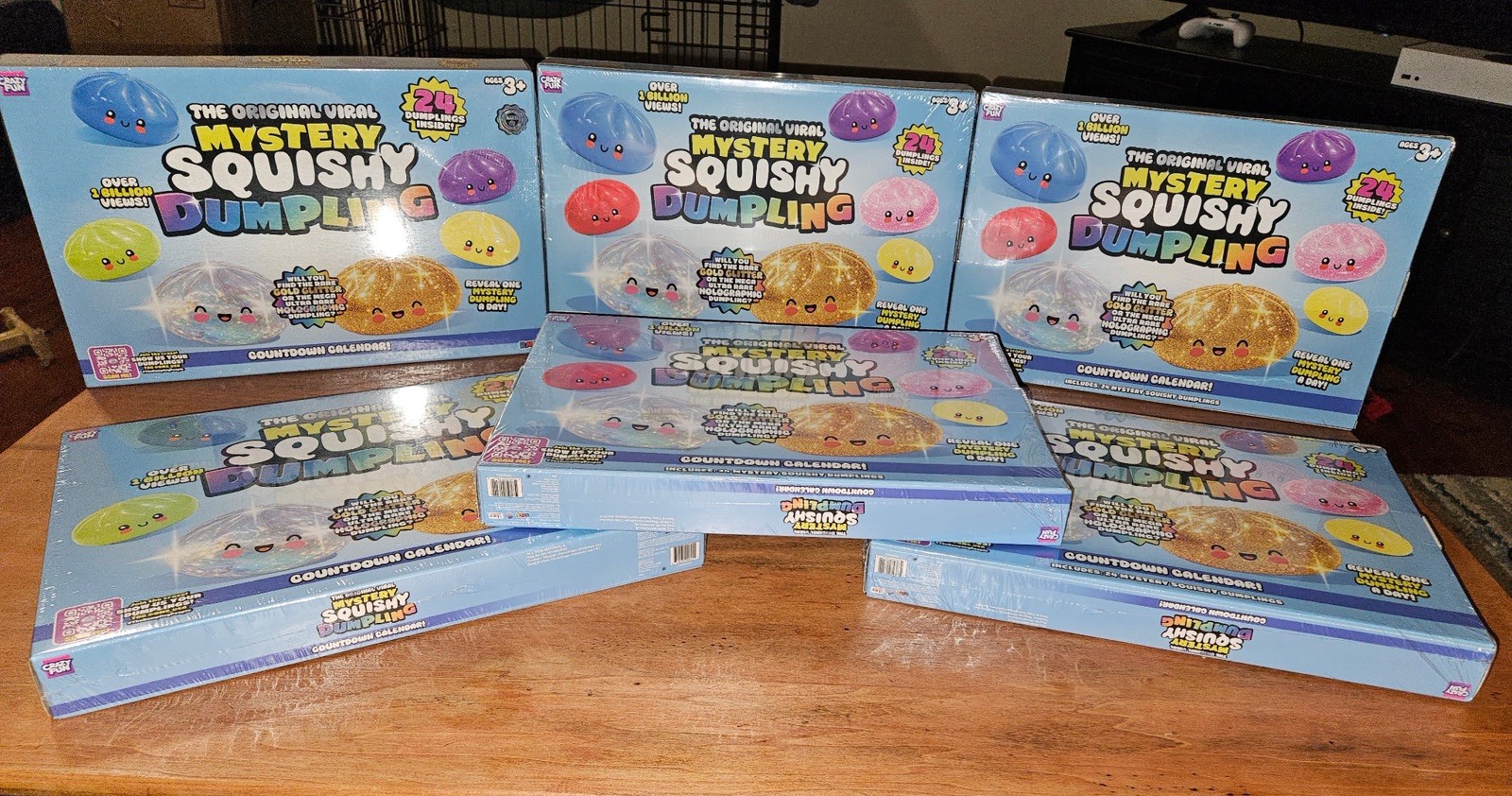 RMS® Crazy Fun™ Dumpling Advent Squishy Calendar 2026 24pc