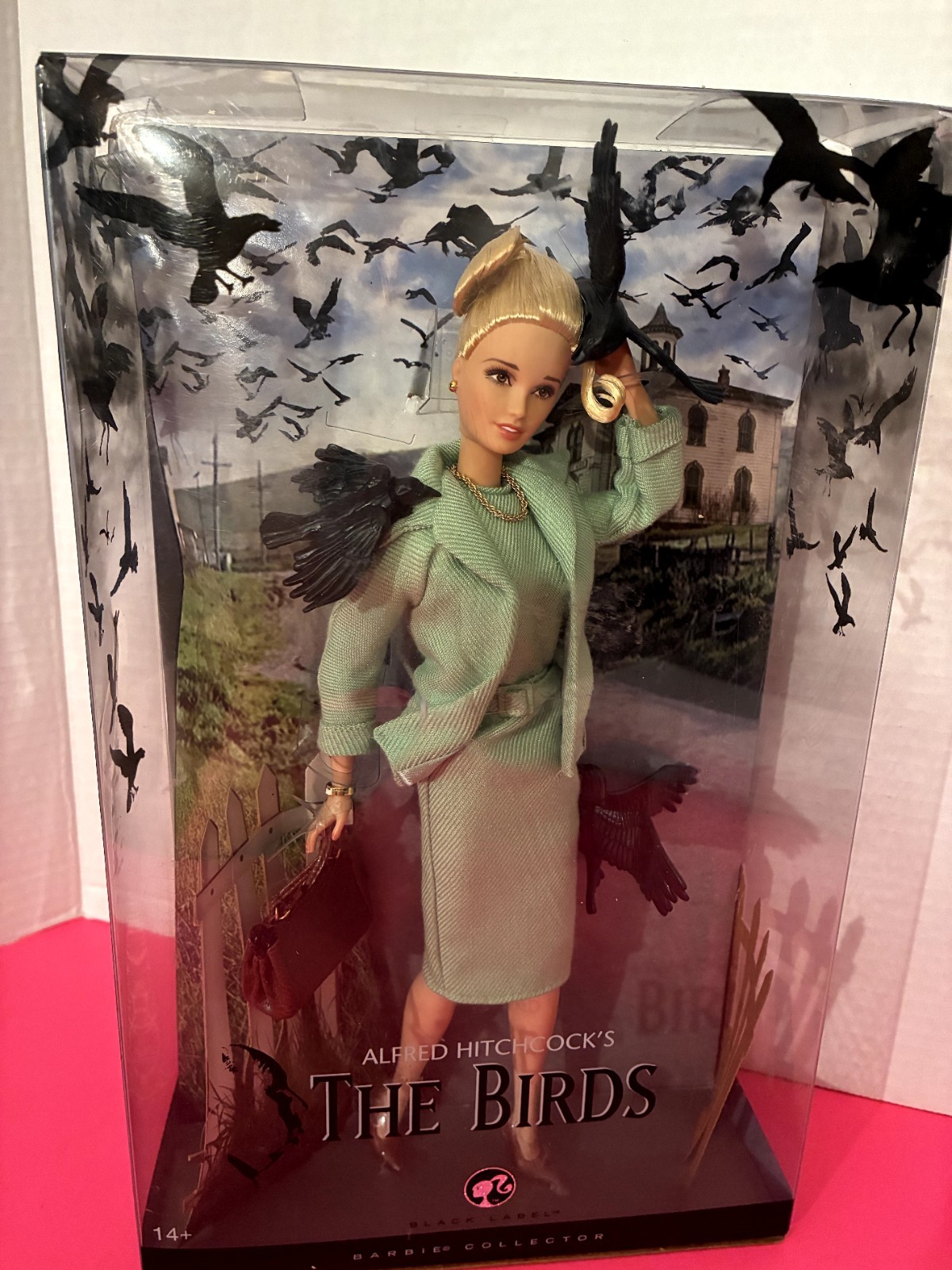 Barbie Collector Black Label Alfred Hitchcock\'s The Birds Doll Barbie Collector Black Label Alfred Hitchcock\'s The Birds Doll