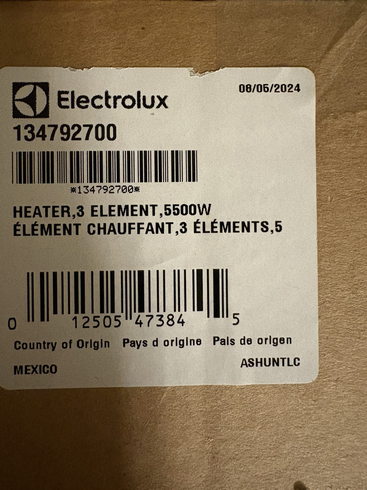 134792700 Genuine Electrolux Frigidaire Dryer Heating Element (NEW) 134792700 Genuine Electrolux Frigidaire Dryer Heating Element (NEW)