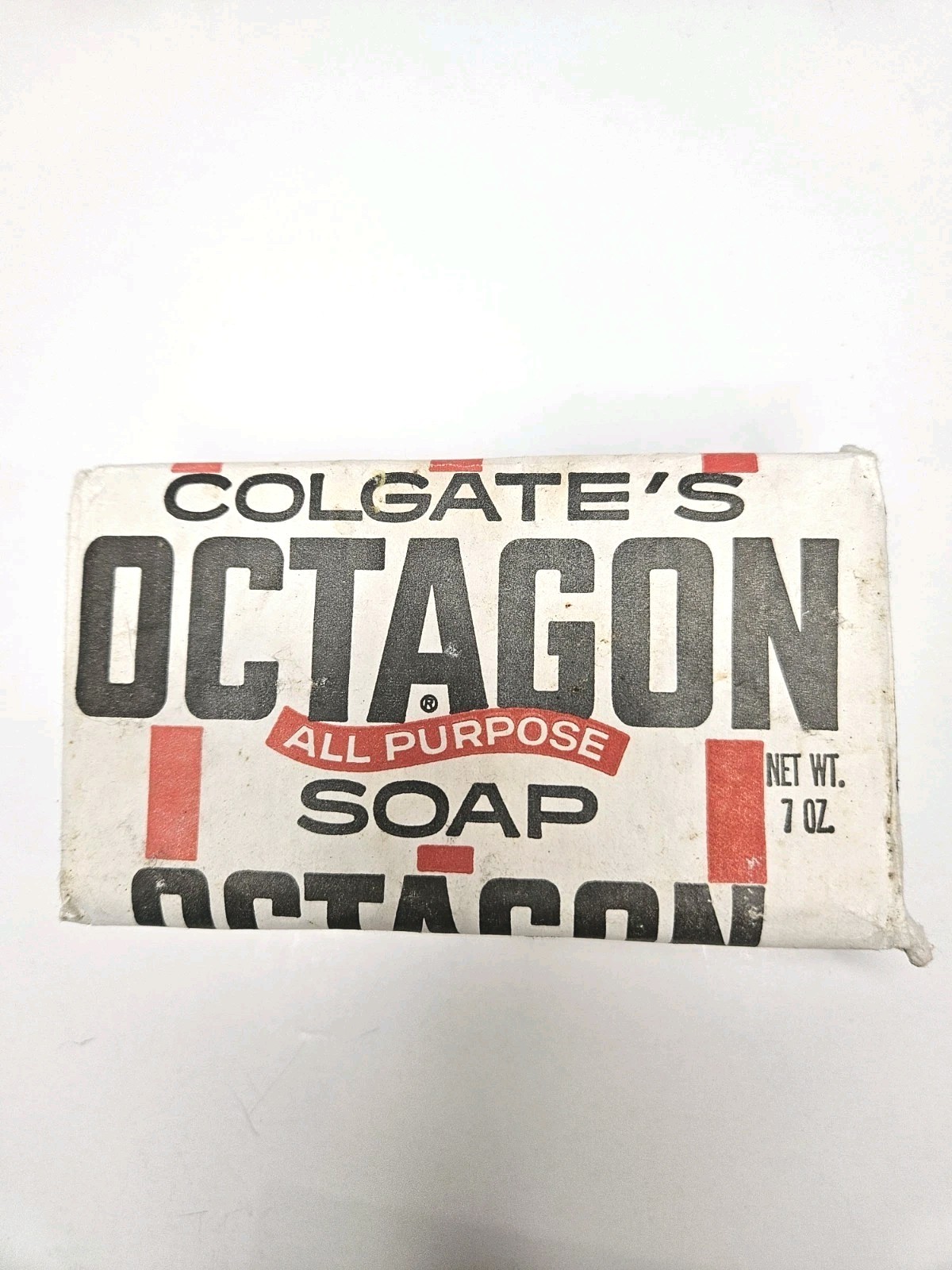 Vintage Octagon Colgate All Purpose Soap 7 OZ Bar NOS Vintage Octagon Colgate All Purpose Soap 7 OZ Bar NOS