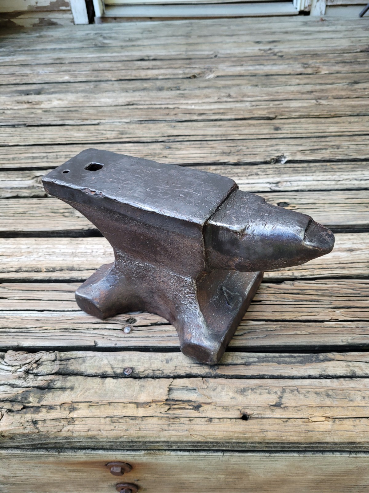 Vintage Vulcan No 4 Blacksmith Anvil 40 Lb Cast Iron Steel Face Antique...